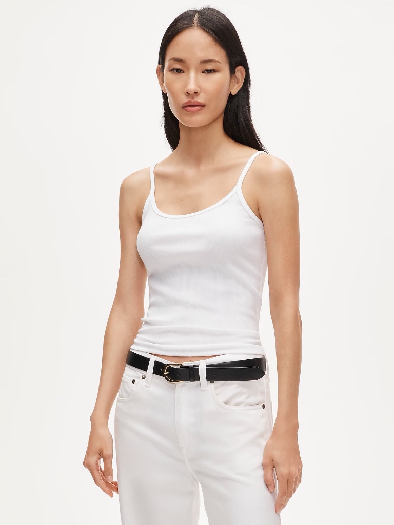 J. Crew Perfect Rib Slim-Fit Camisole Nwt